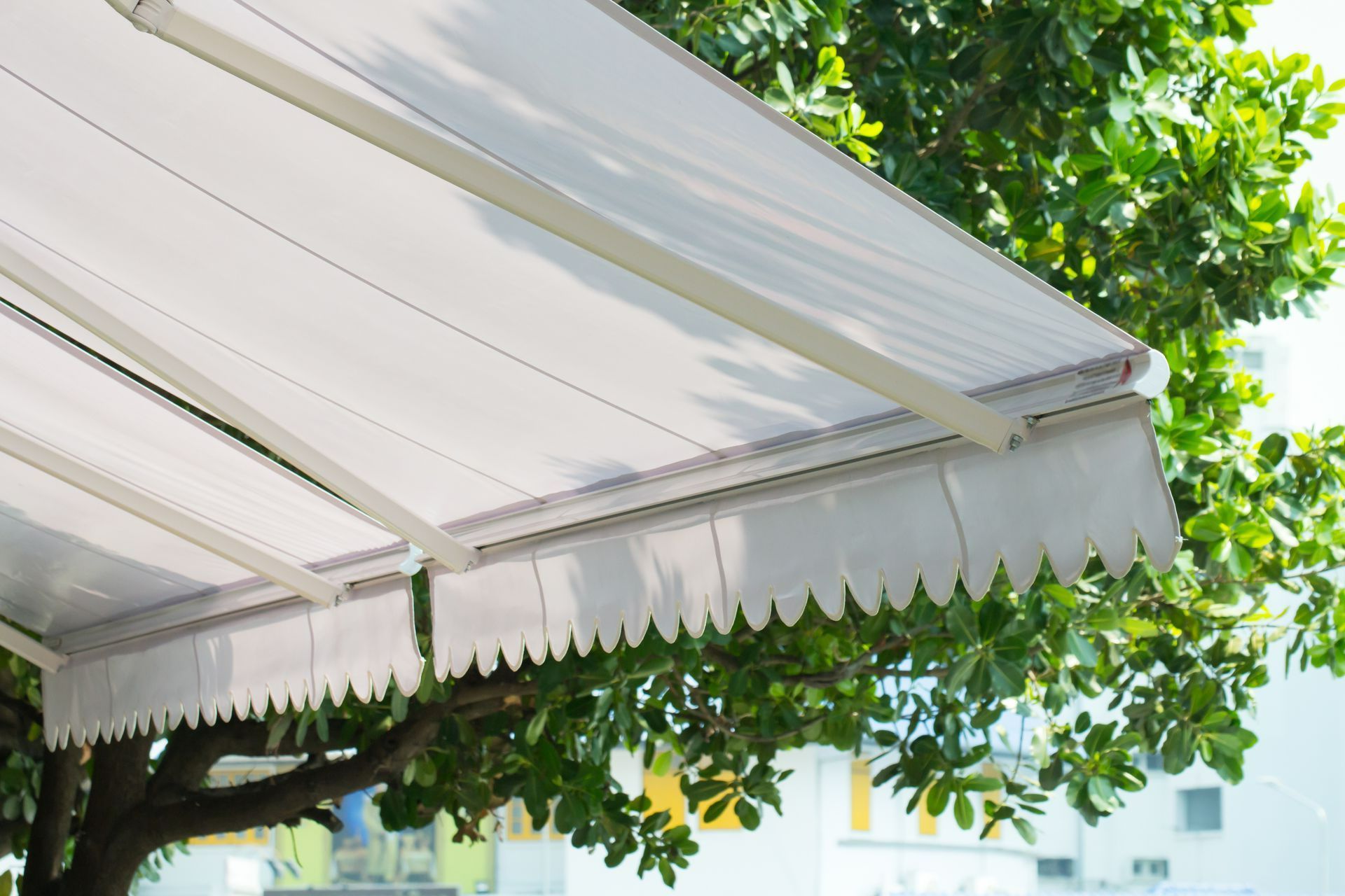 Store banne déroulé