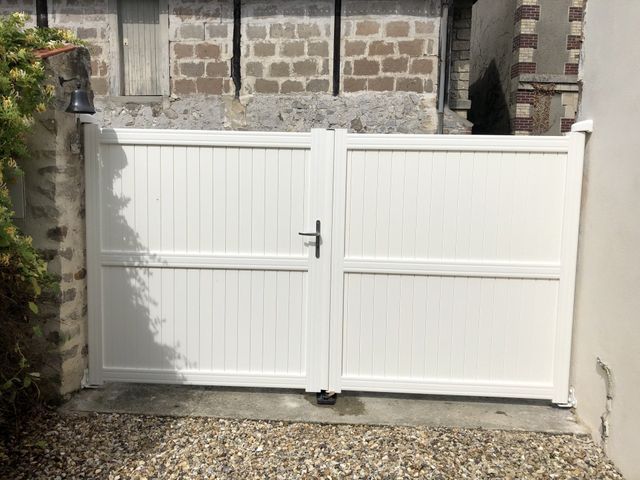 Portail manuel blanc