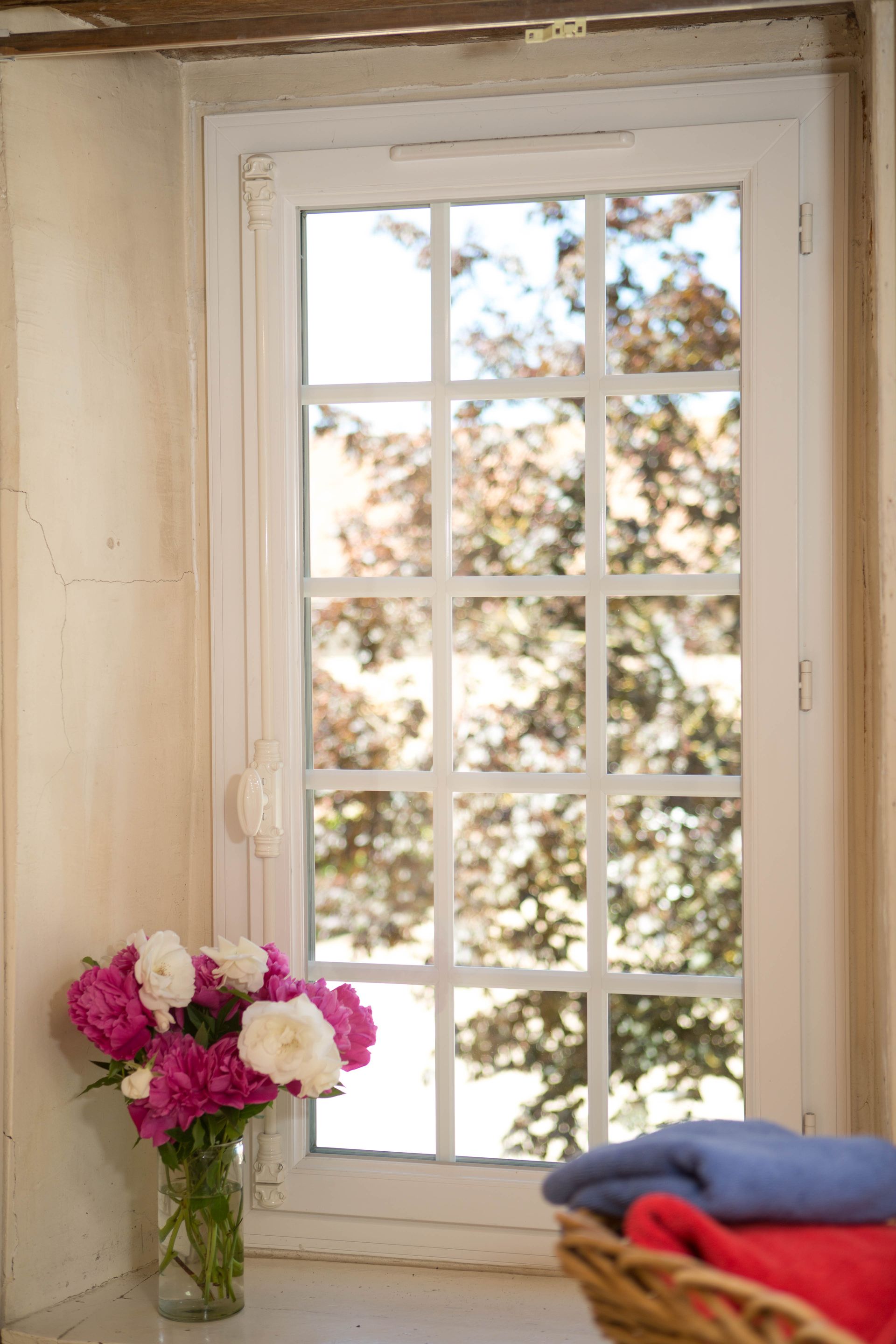 Fenêtre à carreaux