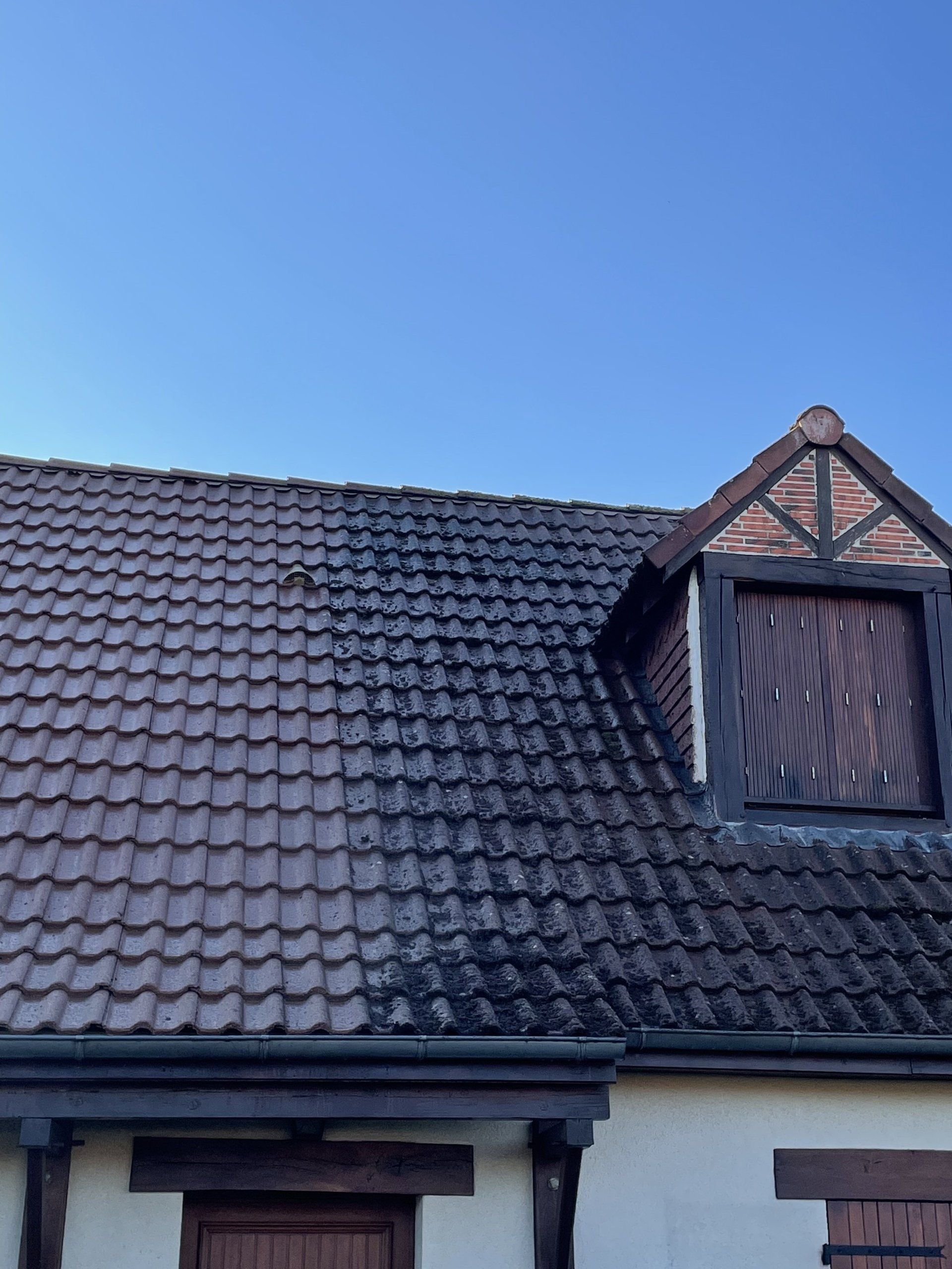 Nettoyage de toiture