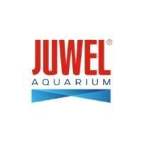 Das Logo von Juwel Aquarium ist rot und blau auf weißem Hintergrund.