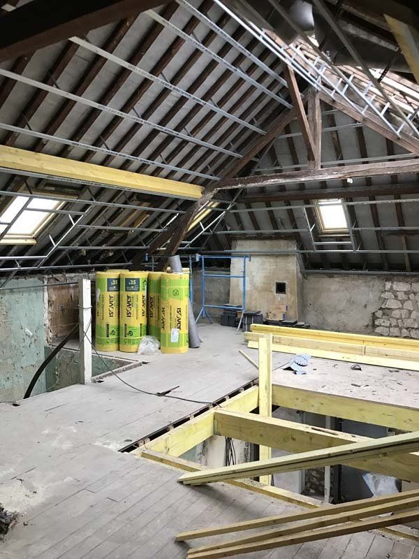 Isolation et aménagement des combles