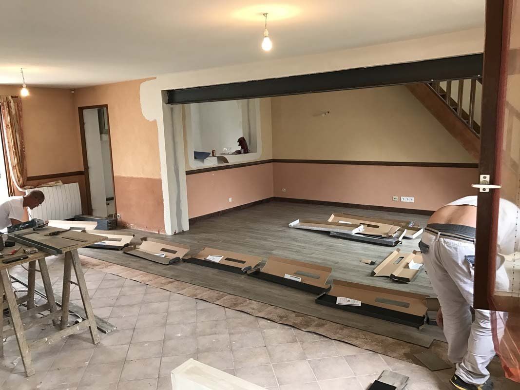 Ouverture sur mur porteur