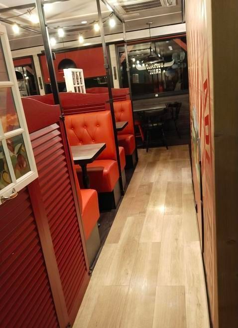 Restaurant Buffalo Grill nettoyé après rénovation