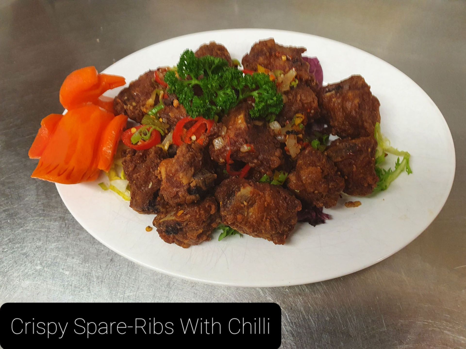 Spare Ribs with Chili | China Restaurant Jasmine Garden | Asiatische Küche | Grindelwald