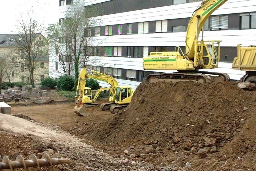 Tiefbau vom Bauunternehmen Heinrich Strünker in Köln Tiefbau vom Bauunternehmen Heinrich Strünker in Köln