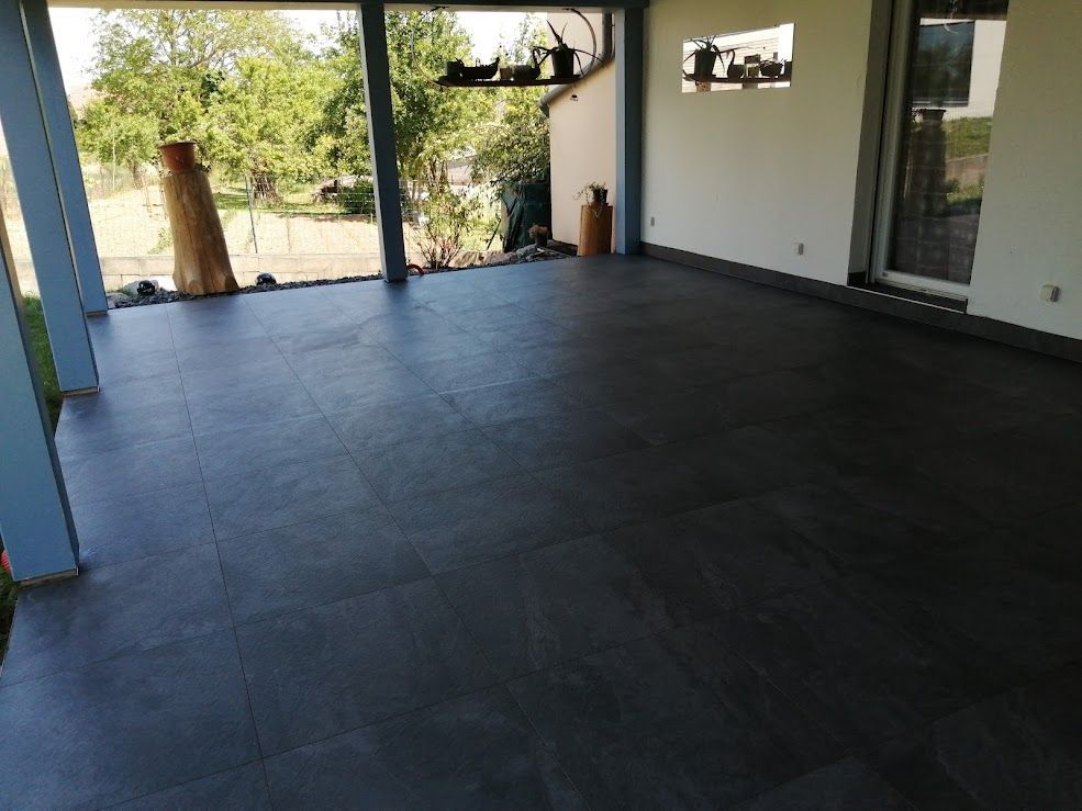 Carrelage sur terrasse