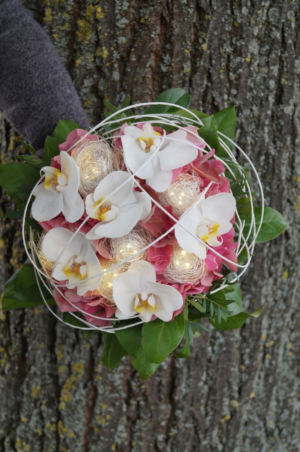 Tischdeko mit Blumen