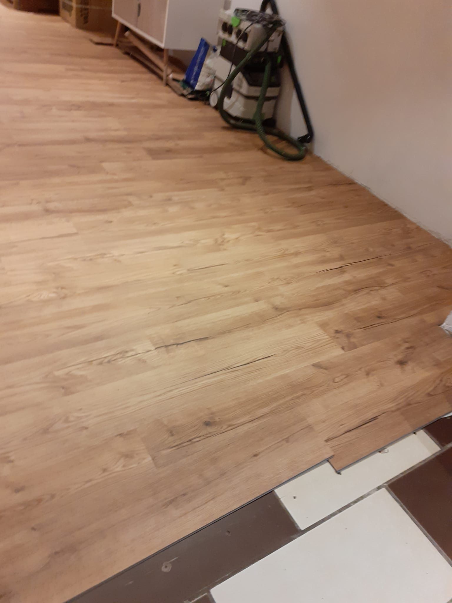 Du parquet clair