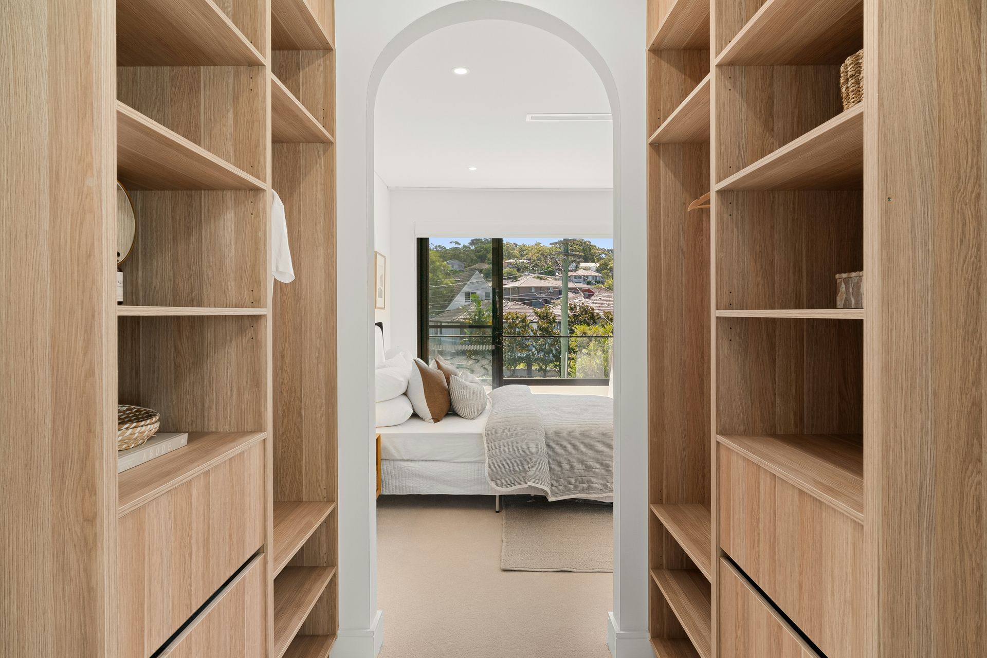 Vestidores de madera