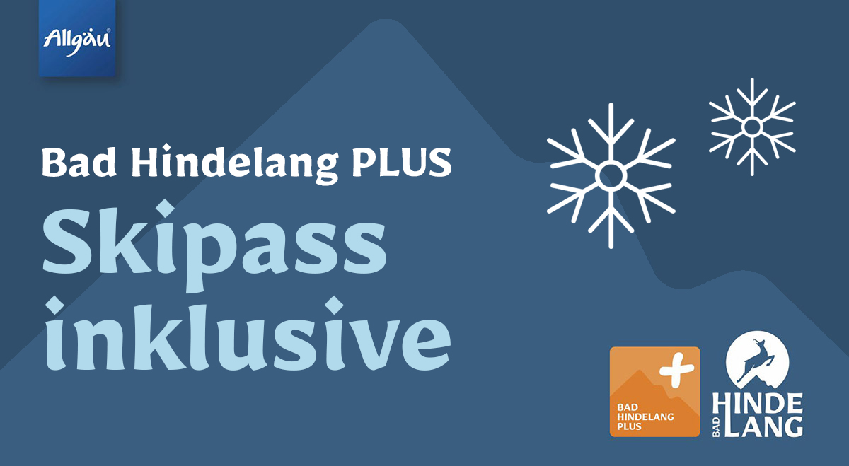Gästepass mit Bad Hindelang PLUS - Skipass im Winter inklusive