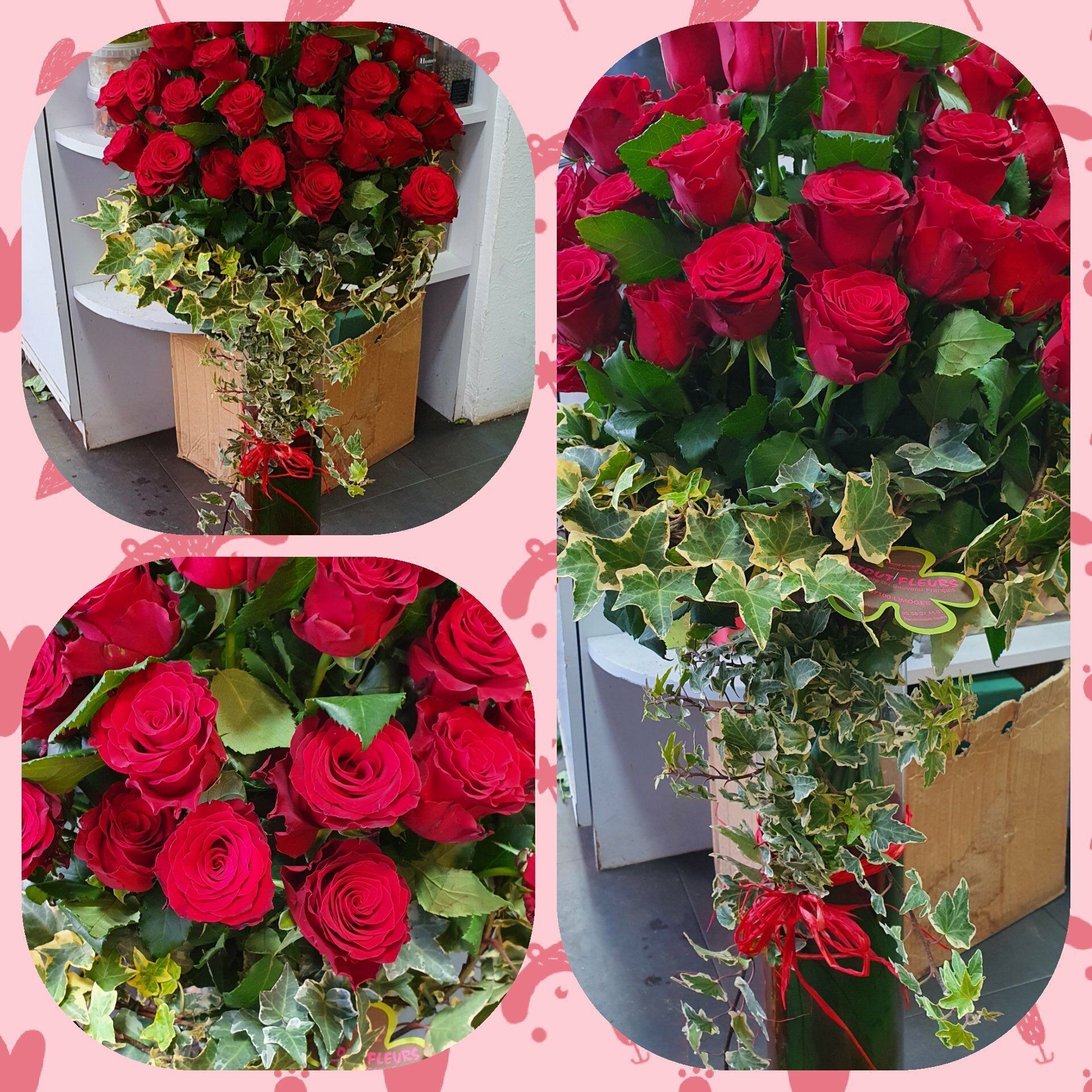 Déclaration d'amour avec vase