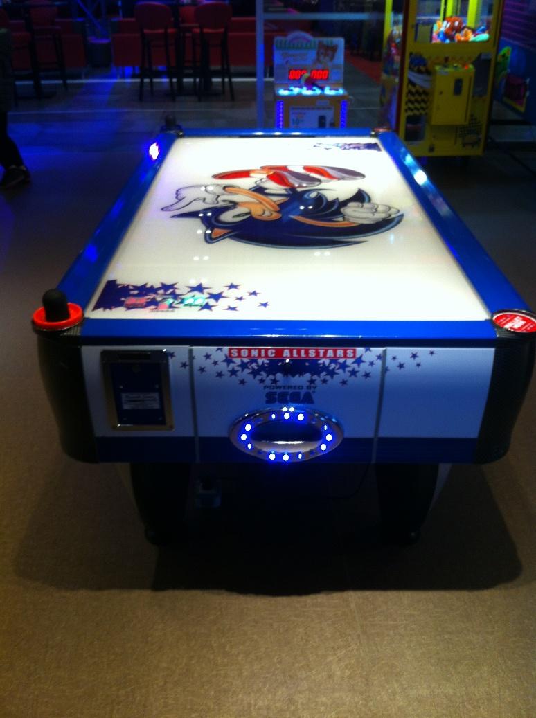 Air hockey