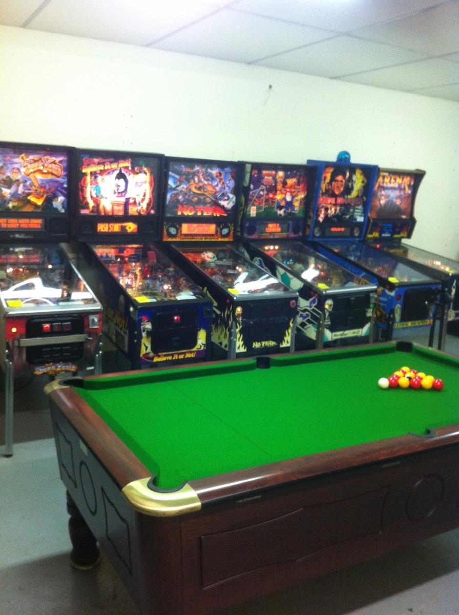 Billards et flippers