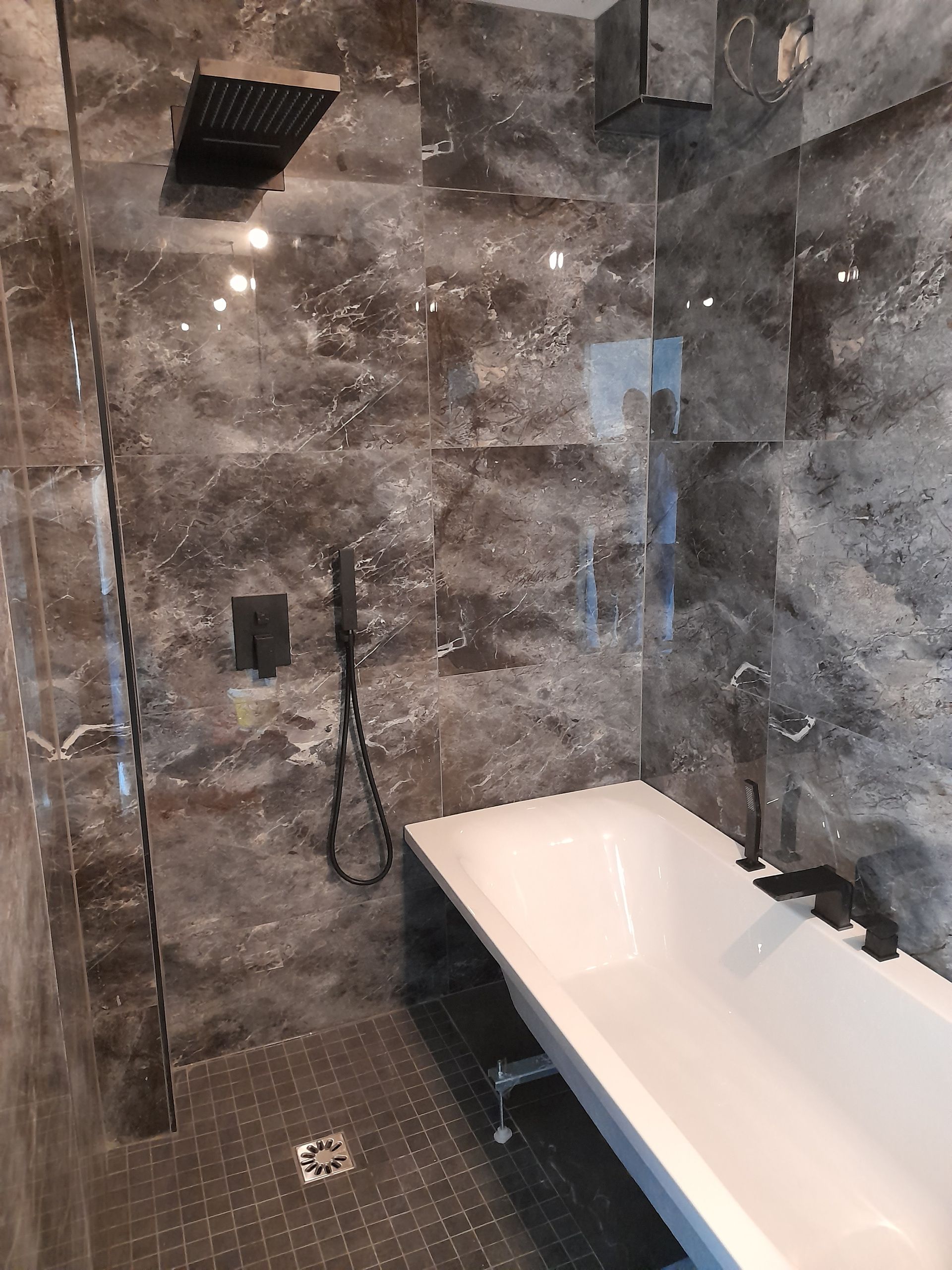 Salle de bains terminée