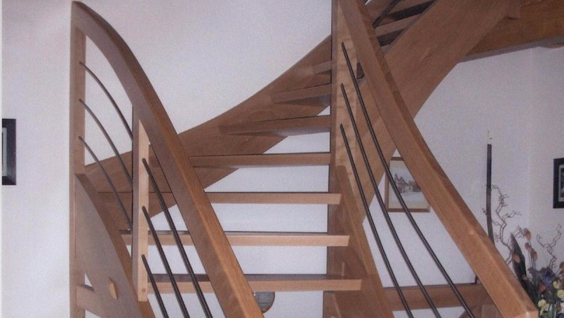 Escalier en bois design