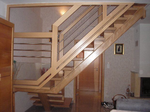 Escalier quart tournant