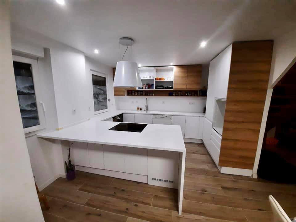 Pose de cuisine sur mesure