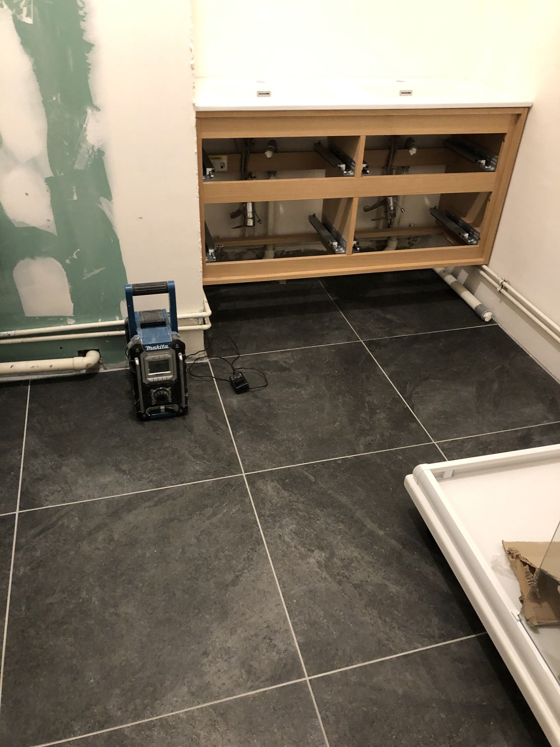 Création d'une salle de bains