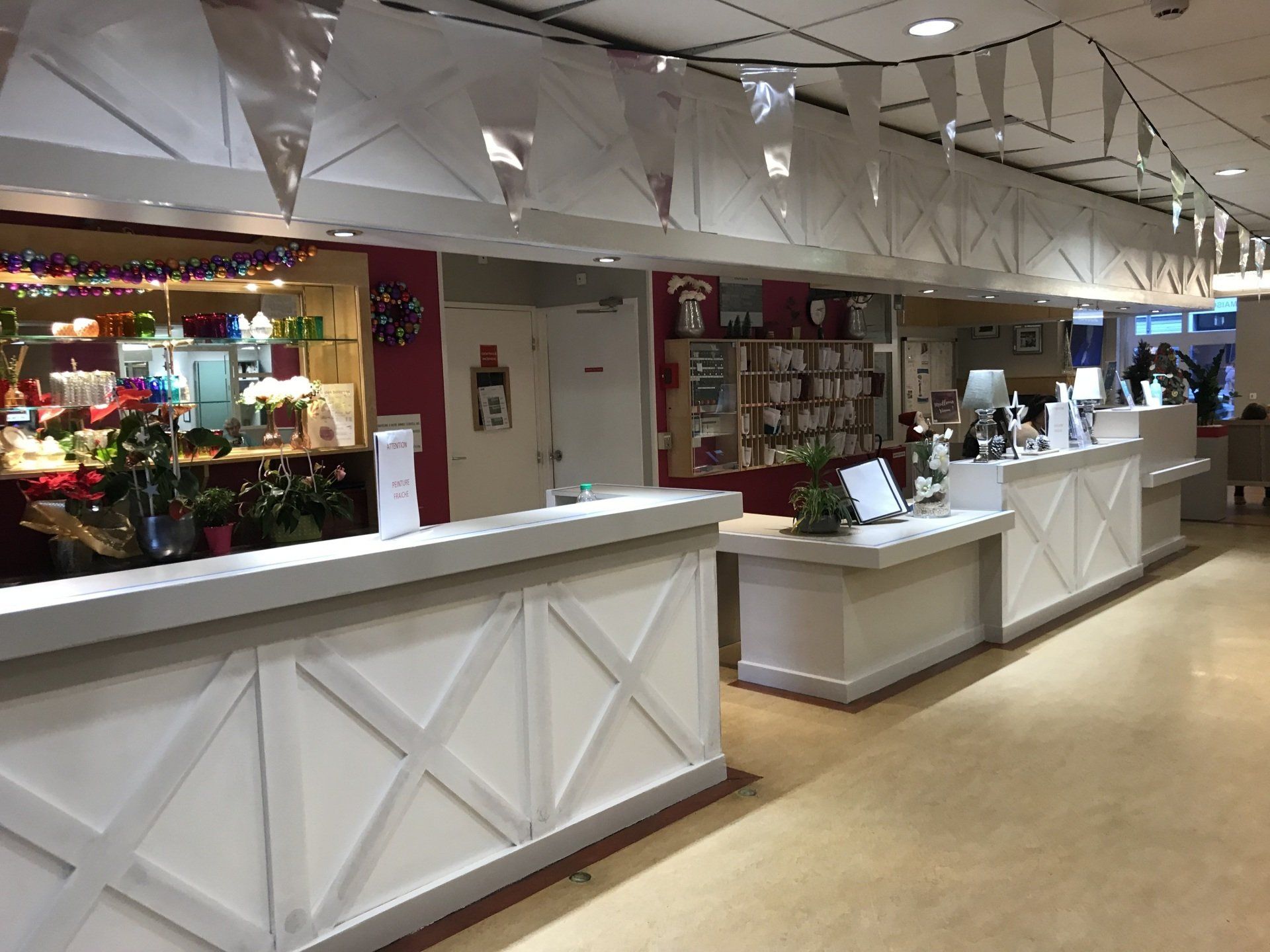 Restauration d'accueil clientèle