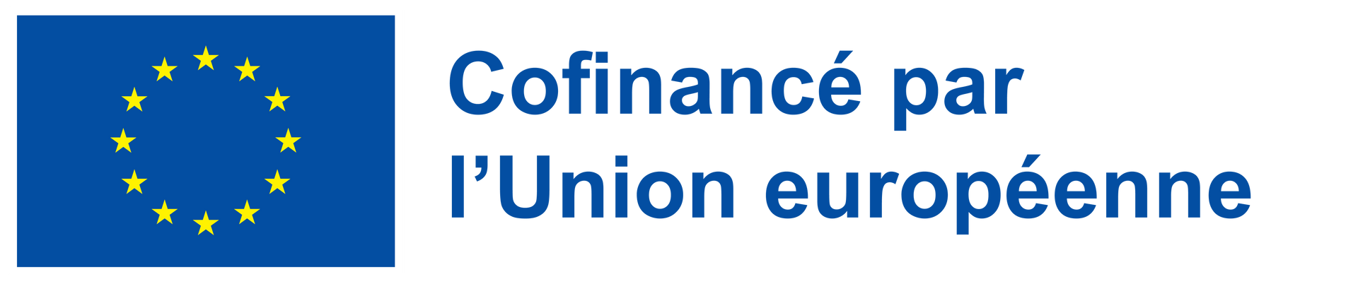 Logo Cofinancé par l'Union Européenne.
