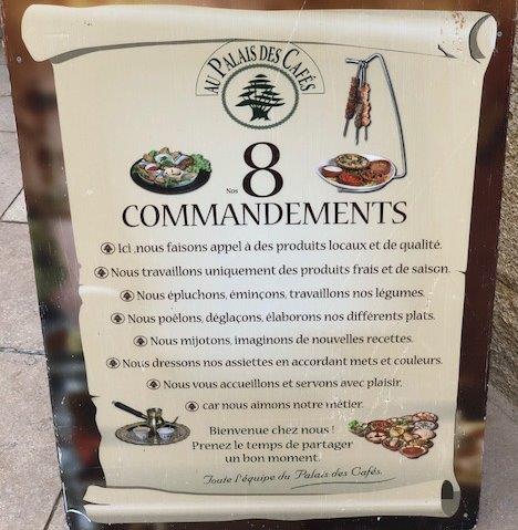 les 8 commandements