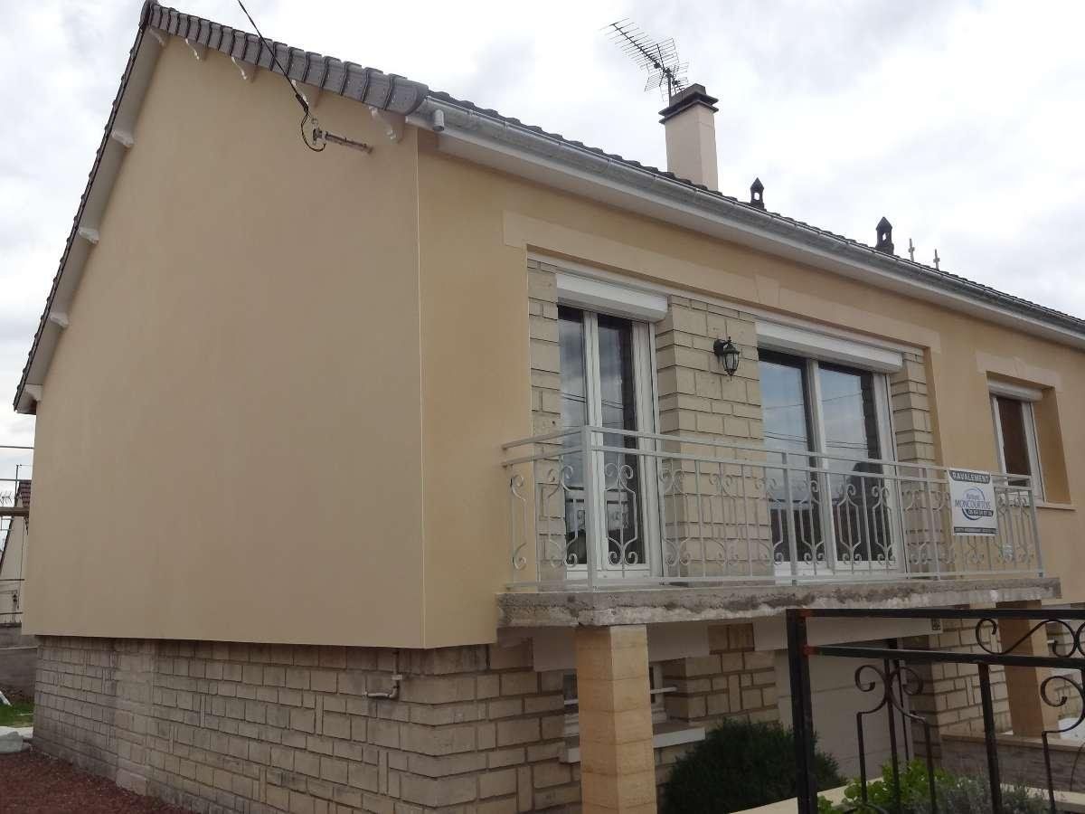 Isolation thermique par l'extérieur après travaux. Laon Aisne 02