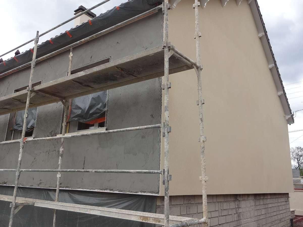 isolation thermique par l'exterieur pendant travaux, 02 Aisne Laon