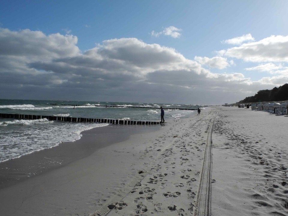 Wolken über dem Meer