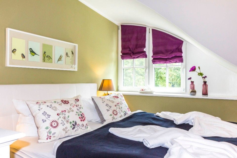 Doppelbett im Gästehaus