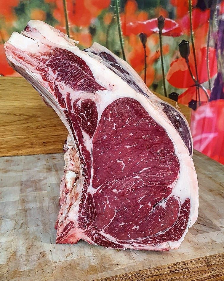 Viande de bœuf ayant eu un traitement par maturation