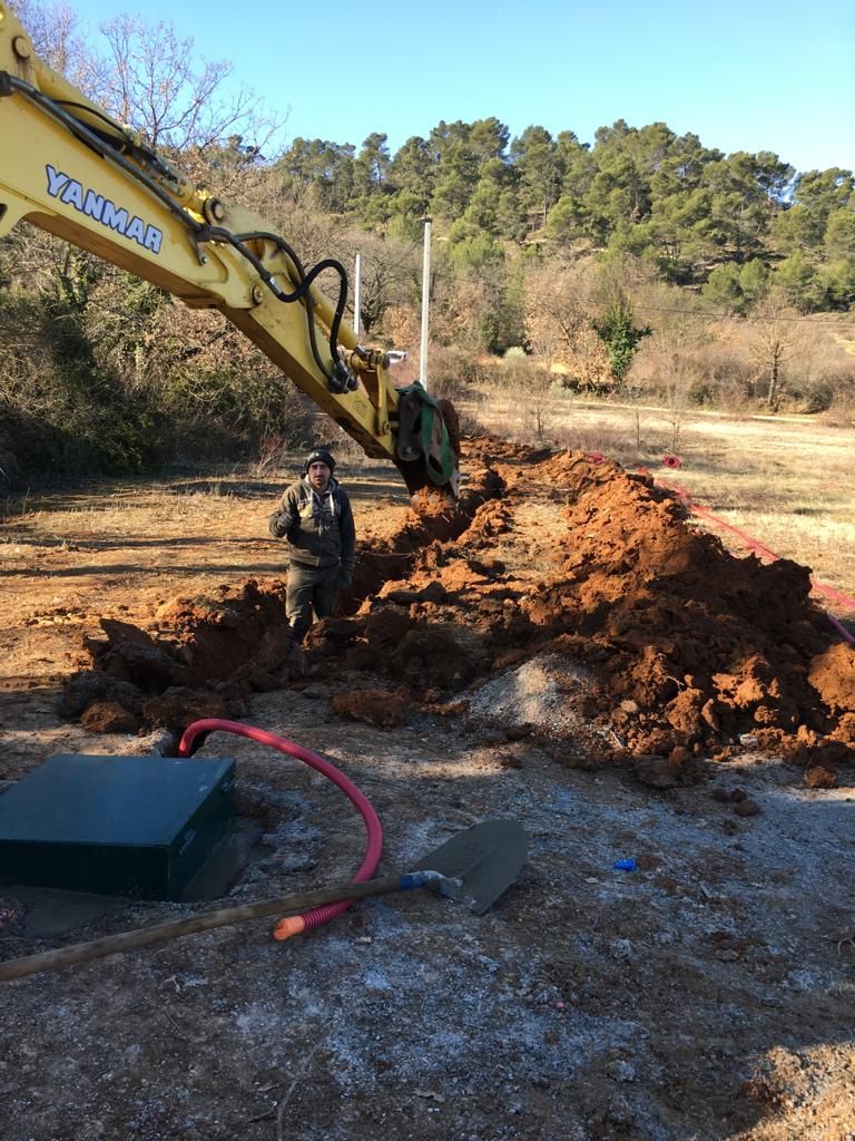 Pelle mécanique en action