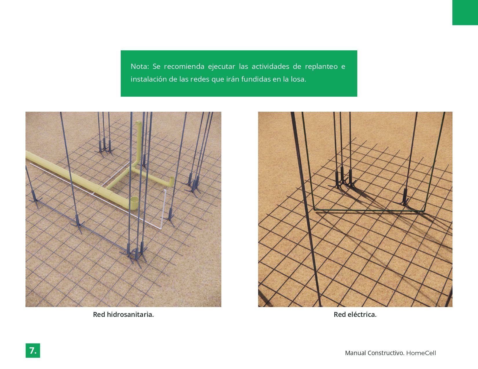 Un dibujo de un piso de concreto con un patrón de cuadrícula.