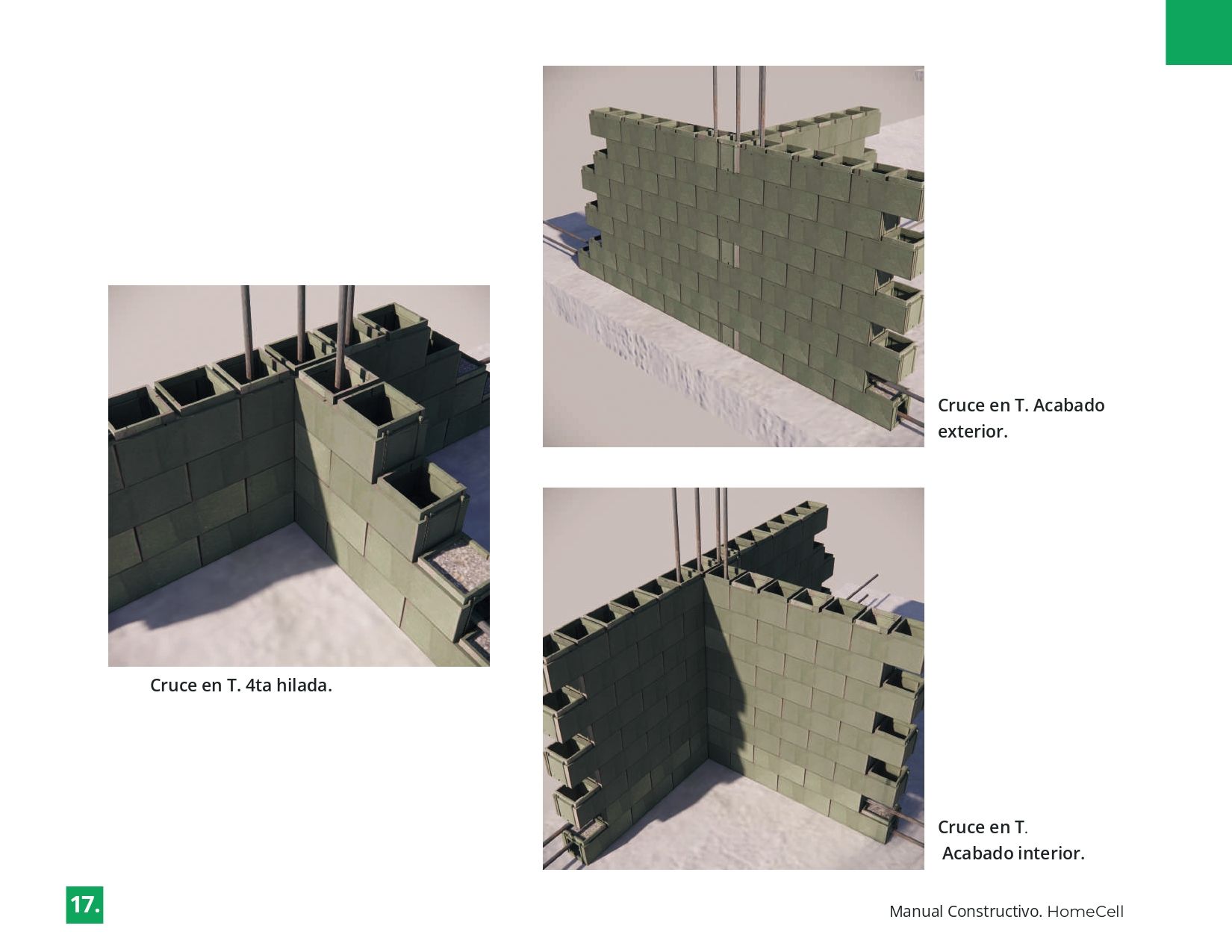 Un dibujo de una pared hecha de bloques de hormigón.