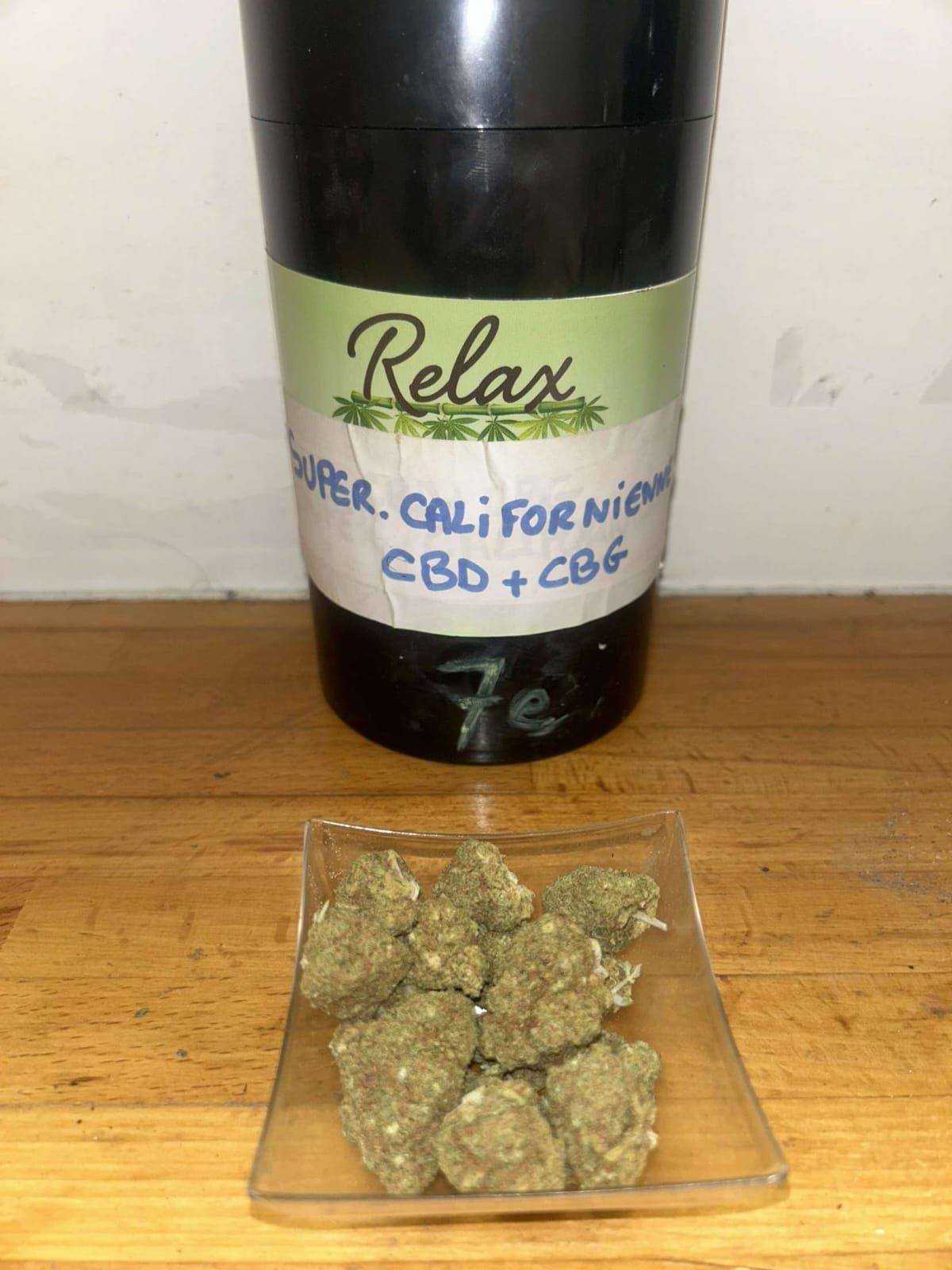 Feuille CBD