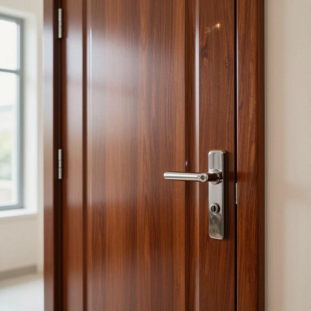 puertas de madera clásica león