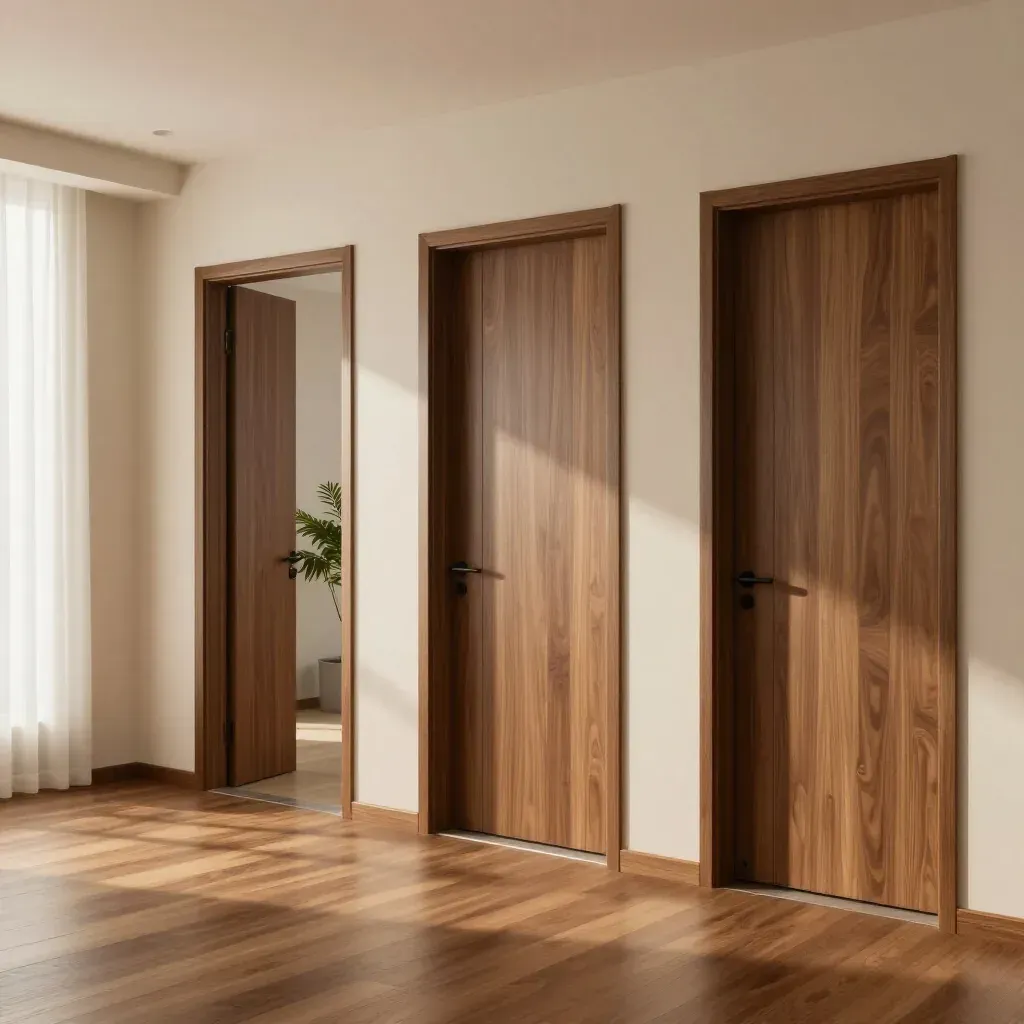 puertas lacadas de madera