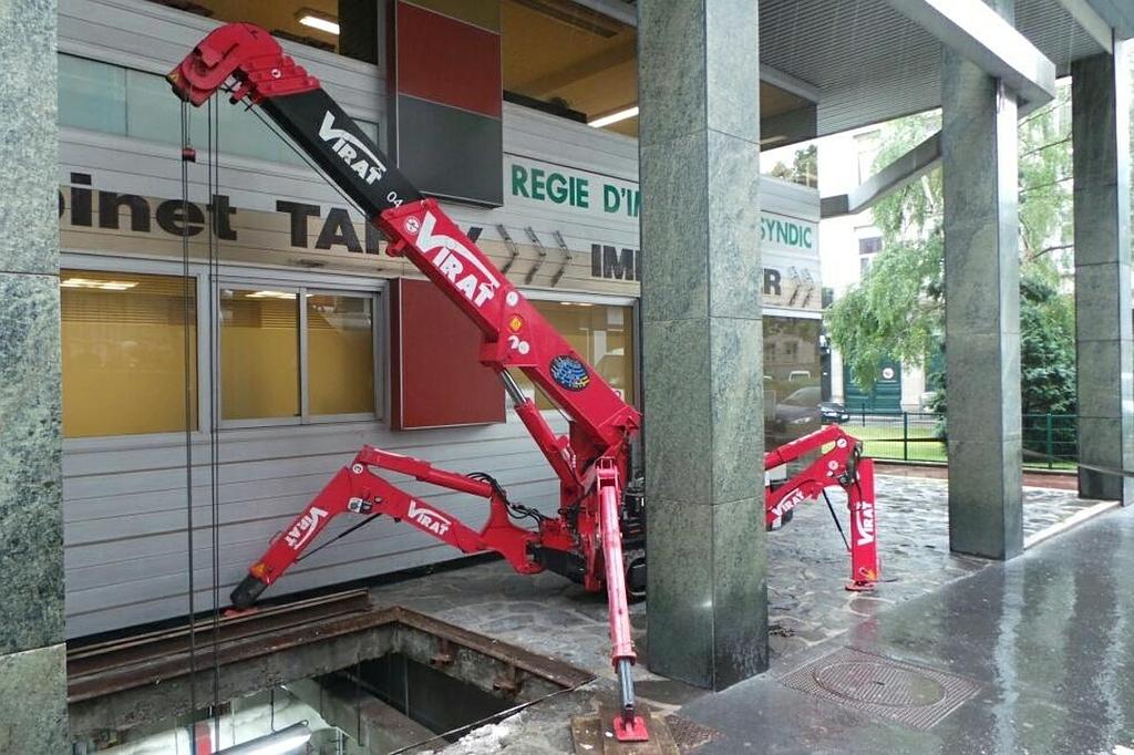 Intervention en accès difficile, sous-sol