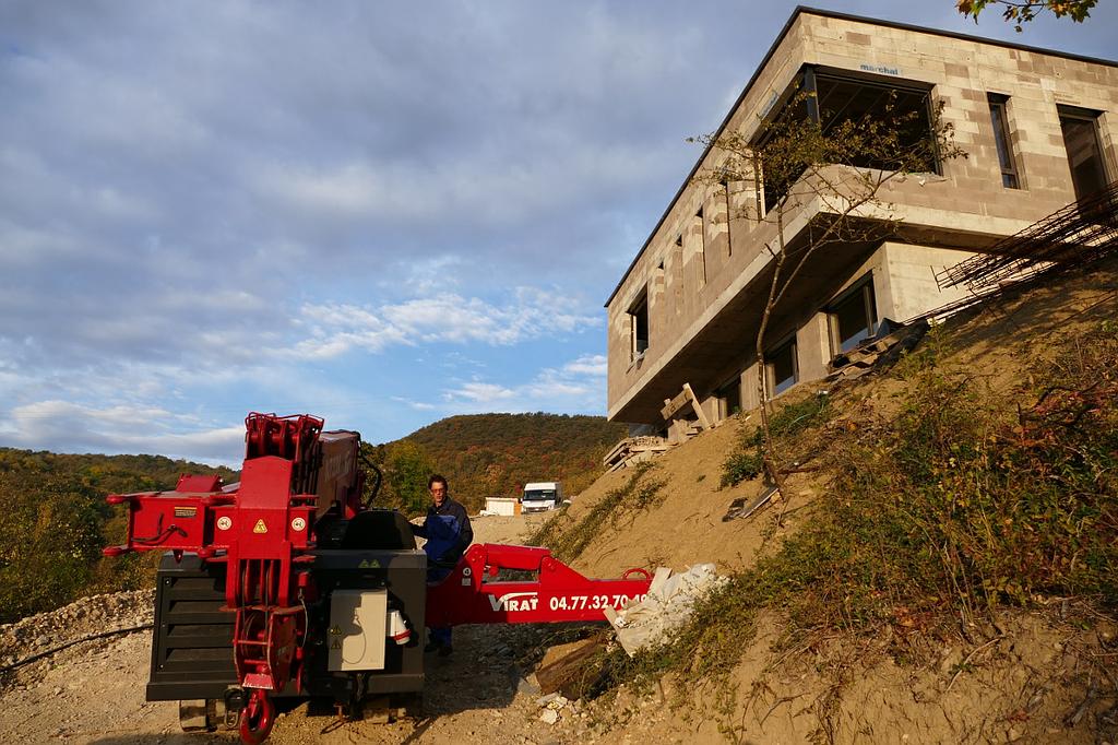 Intervention en Rhône-Alpes avec un accès difficile