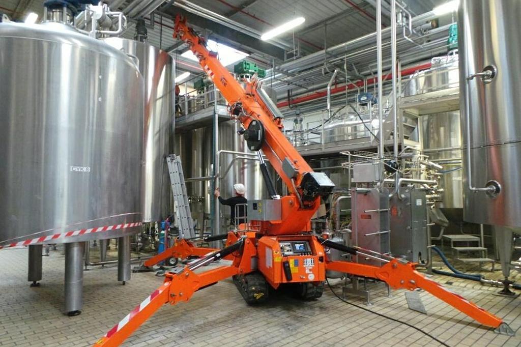 Installation de passerelle dans IAA- jekko 527