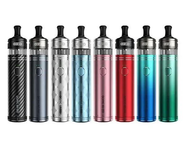 KIT DORIC 60 PRO - VOOPOO
2500mAh - 60W - Pod 5ml - Résistances PnP-X - DL ou MTL - Utilisation simple - Antifuite