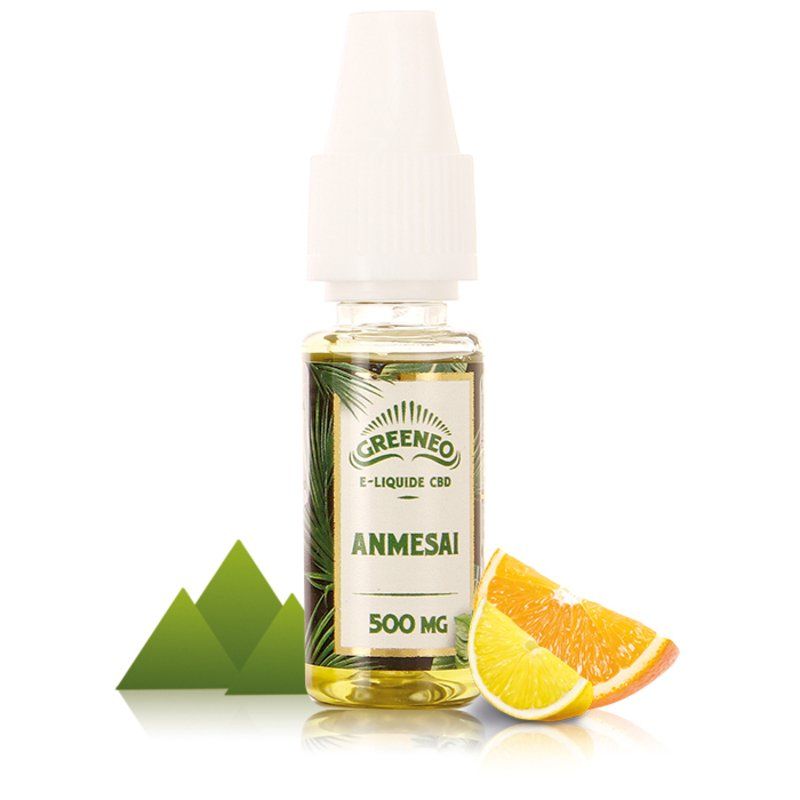 ANMESAI - GREENEO
CBD - Terpènes de chanvre - Agrumes - 10ml - 60/40 pg/vg - 100 - 500 ou 1000mg