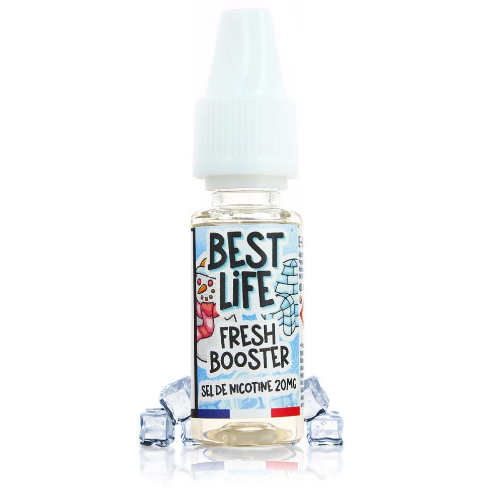 BOOSTER 50/50 SEL DE NICOTINE ADDITIF FRAÎCHEUR - BEST LIFE