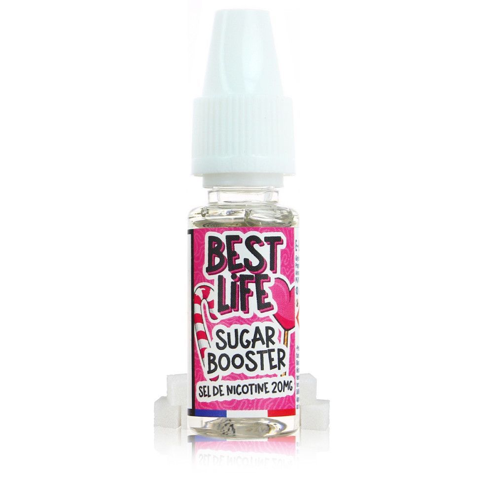 BOOSTER 50/50 SEL DE NICOTINE ADDITIF SUCRE - BEST LIFE