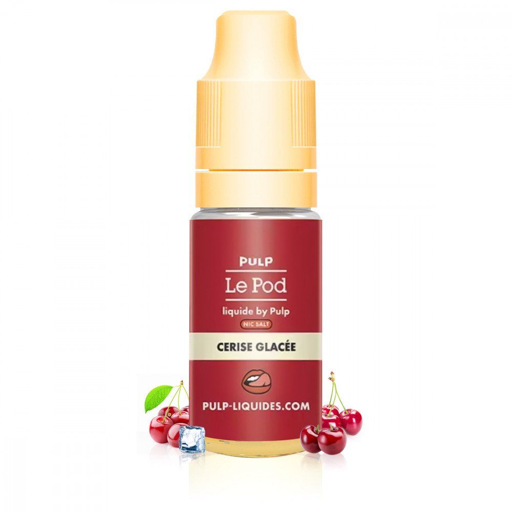 CERISE GLACEE - LE POD LIQUIDE - PULP
Cerise fraiche 10 Sel de Nicotine