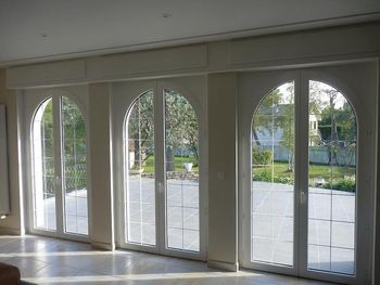 Trio de portes-fenêtres par la Menuiserie Bartois