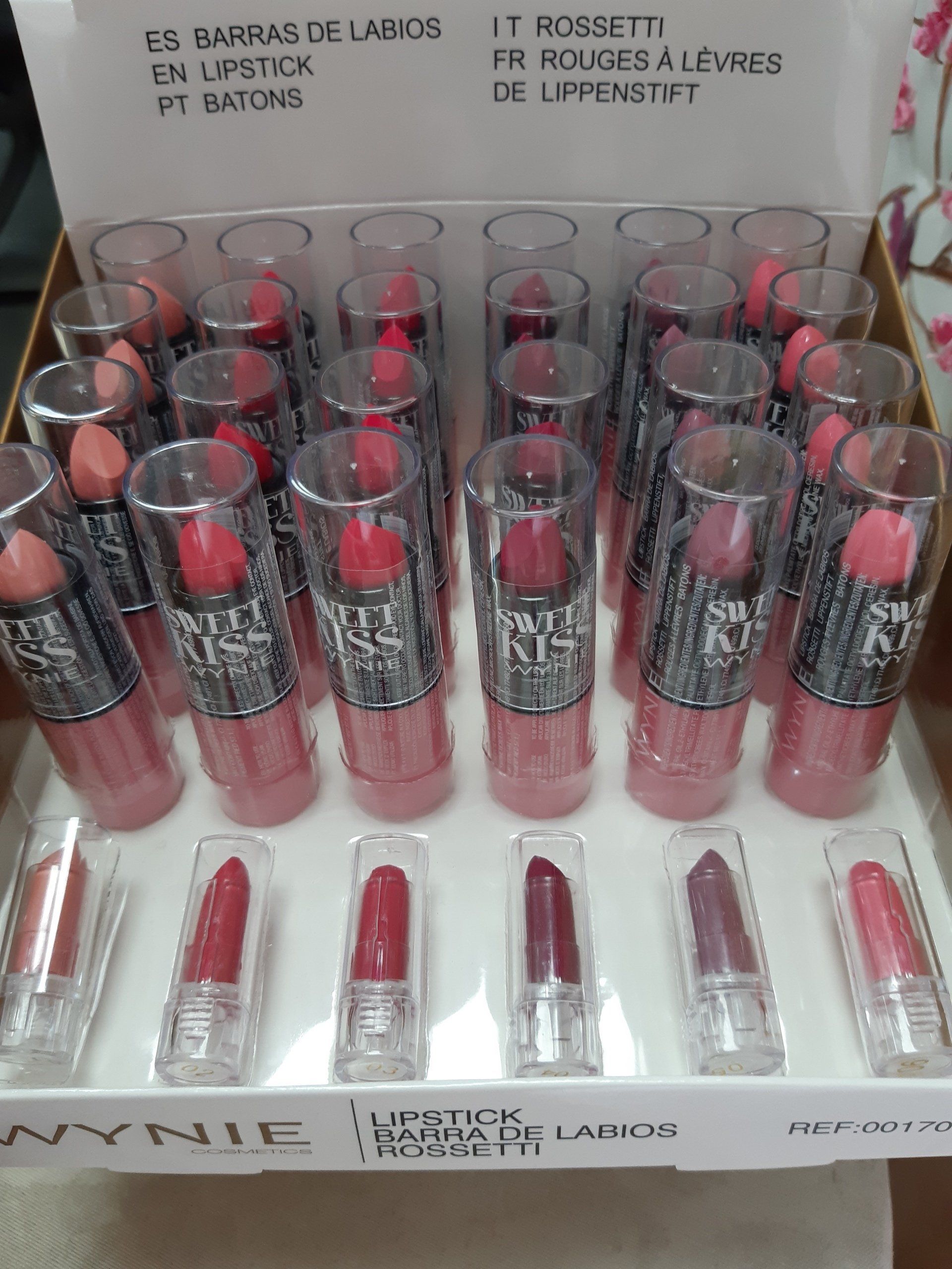 Vente de rouges à lèvres