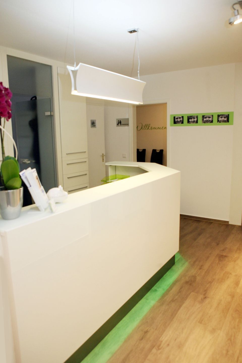 Zahnärztin Regina Gottselig-Sachs Empfangsbereich