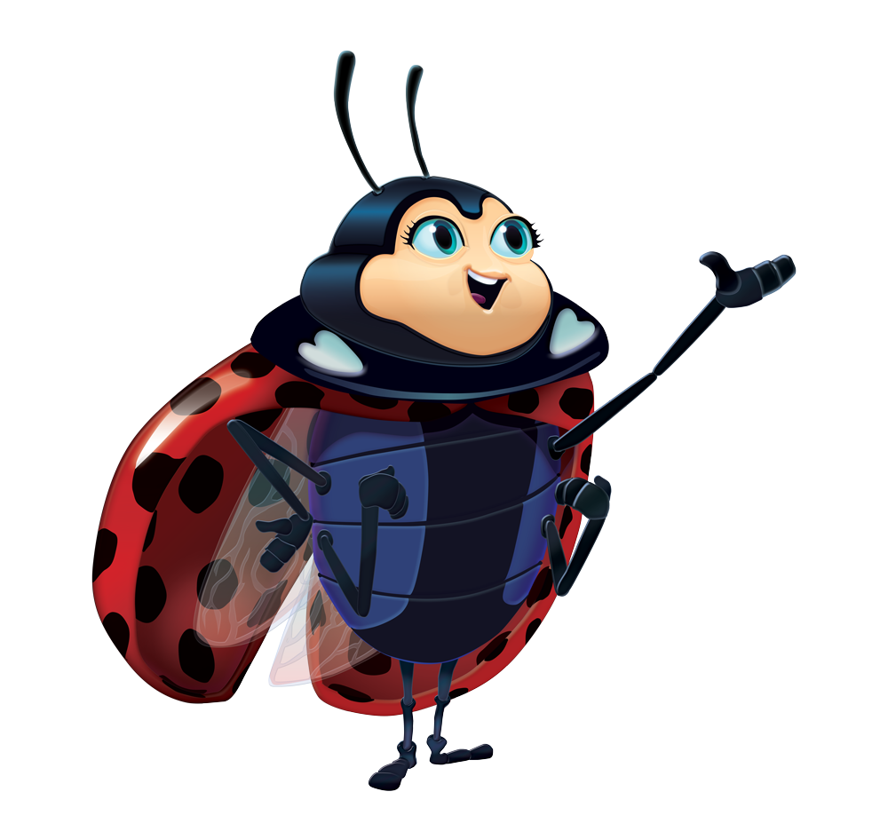 illustration de la mascotte de la Sotrema de profil la main levée