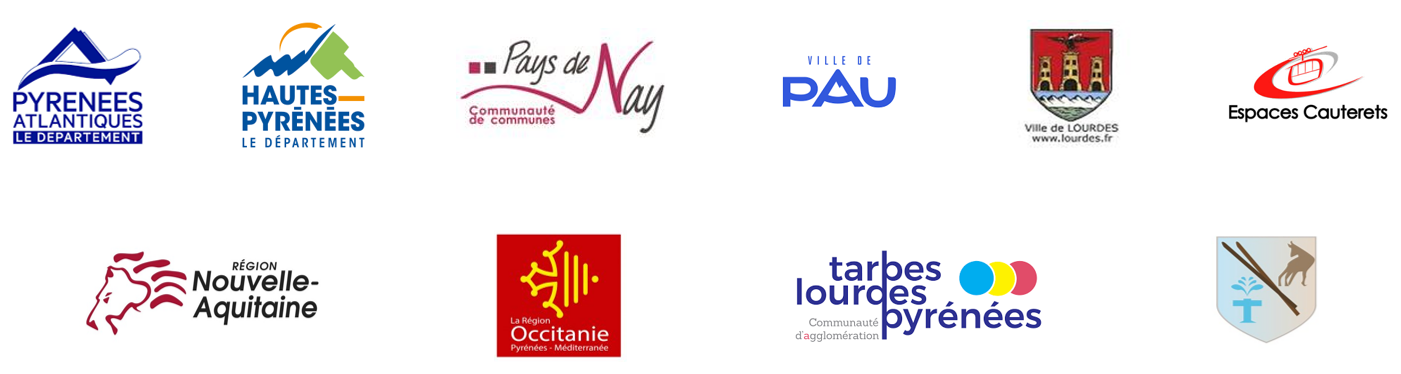 Logos des collectivités, page Lourdes